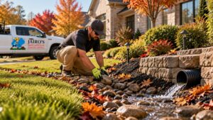 Yard Drainage Preparation Before Winter